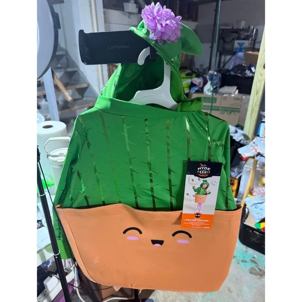 Potted Cactus costume 4T/5T